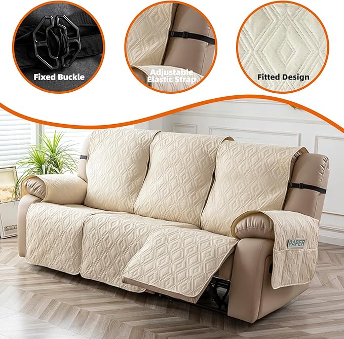 Genina Waterproof Recliner Cover