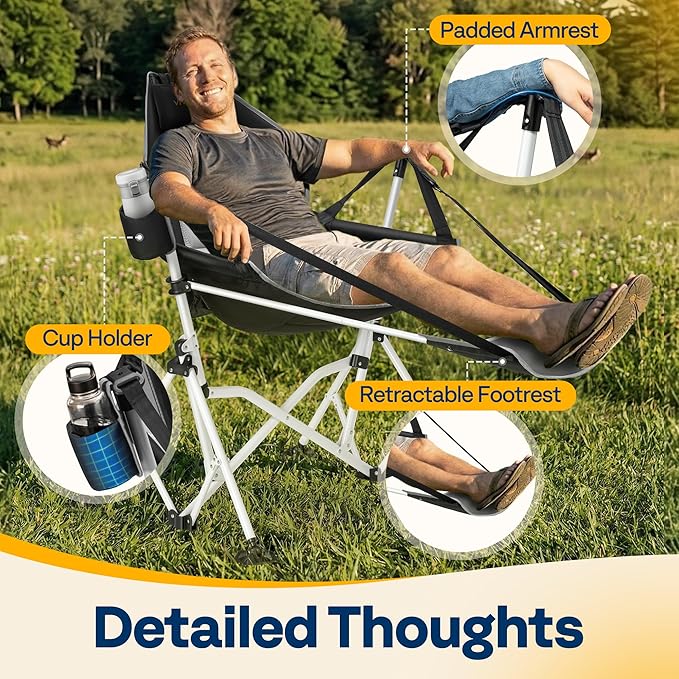 VIVOHOME Hammock Camping Chair