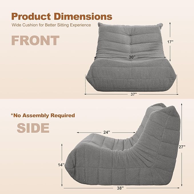 Bean Bag Chair Big Sofa Beanbag Chair