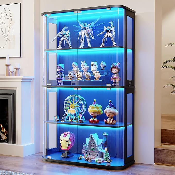 BROTTAR Large Rounded Display Cabinet