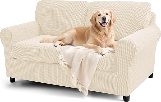 SUBRTEX 5 Pieces Stretch Sofa Slipcover Sets Couch Cover Sets Backrest Cushion