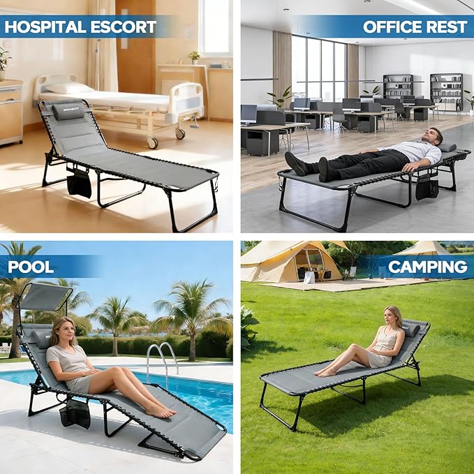 Outdoor Folding Lounge Chair