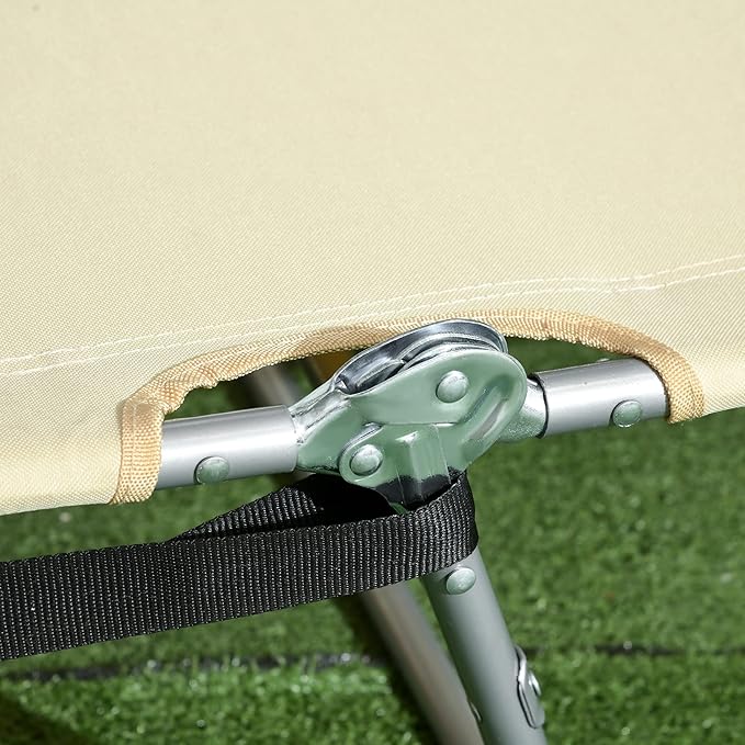 Outsunny Folding Beach Lounge Chair