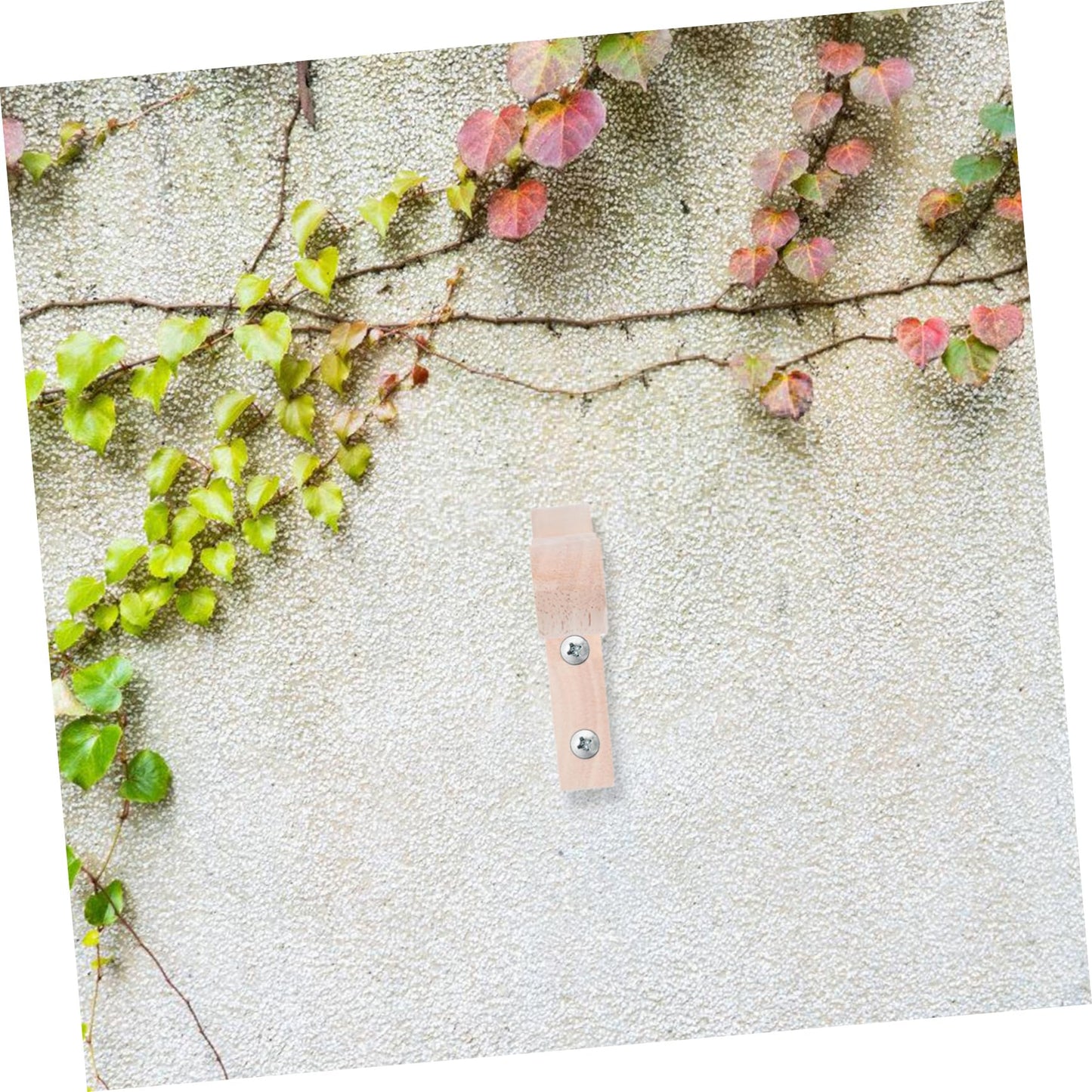 BESPORTBLE 2pcs Wooden Wall Hooks: Flower Pot Hangers Lantern Wind Chime Brackets Decorative Hooks for Garden Balcony