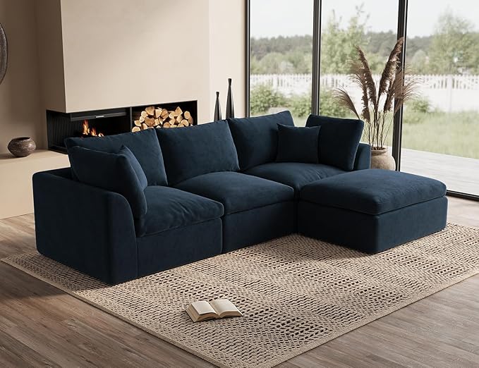 ohllob 110" Cloud Sectional Couches