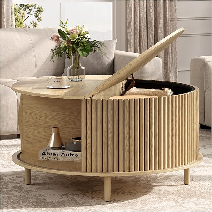 JOINICE, Round Coffee Table