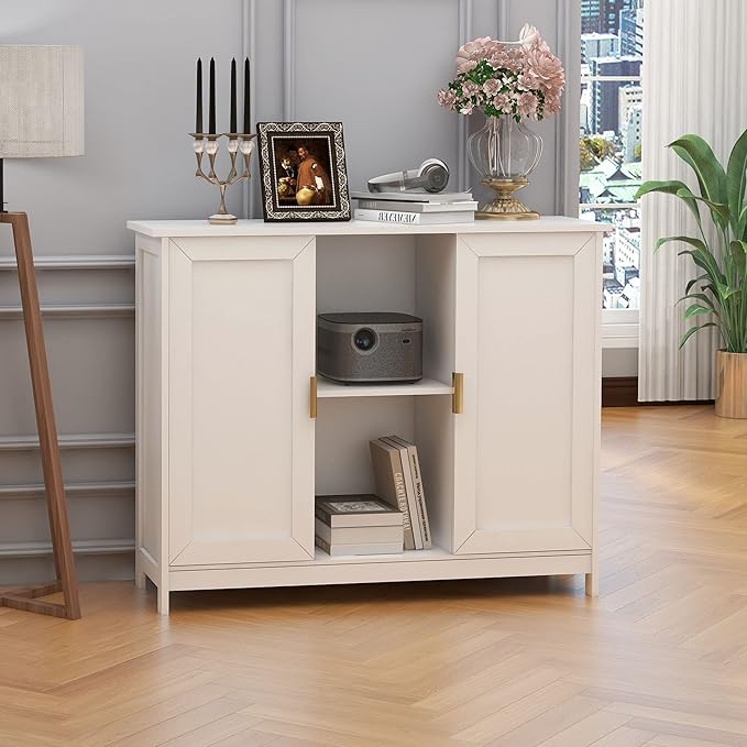 TaoHFE White Buffet Cabinet
