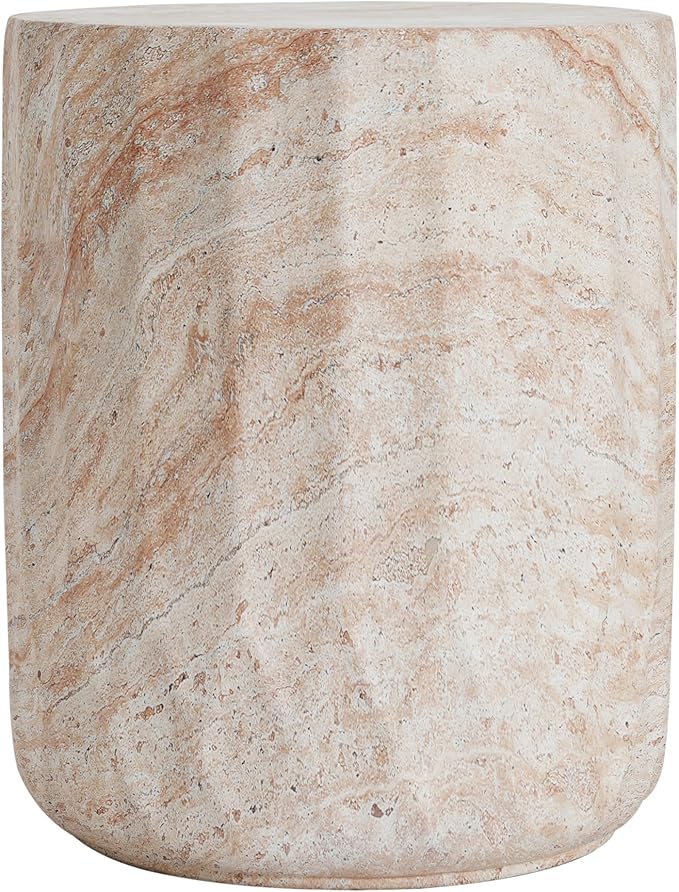 Christopher Knight Home Jayme 18.5" Indoor Outdoor Cylinder Accent Side Table
