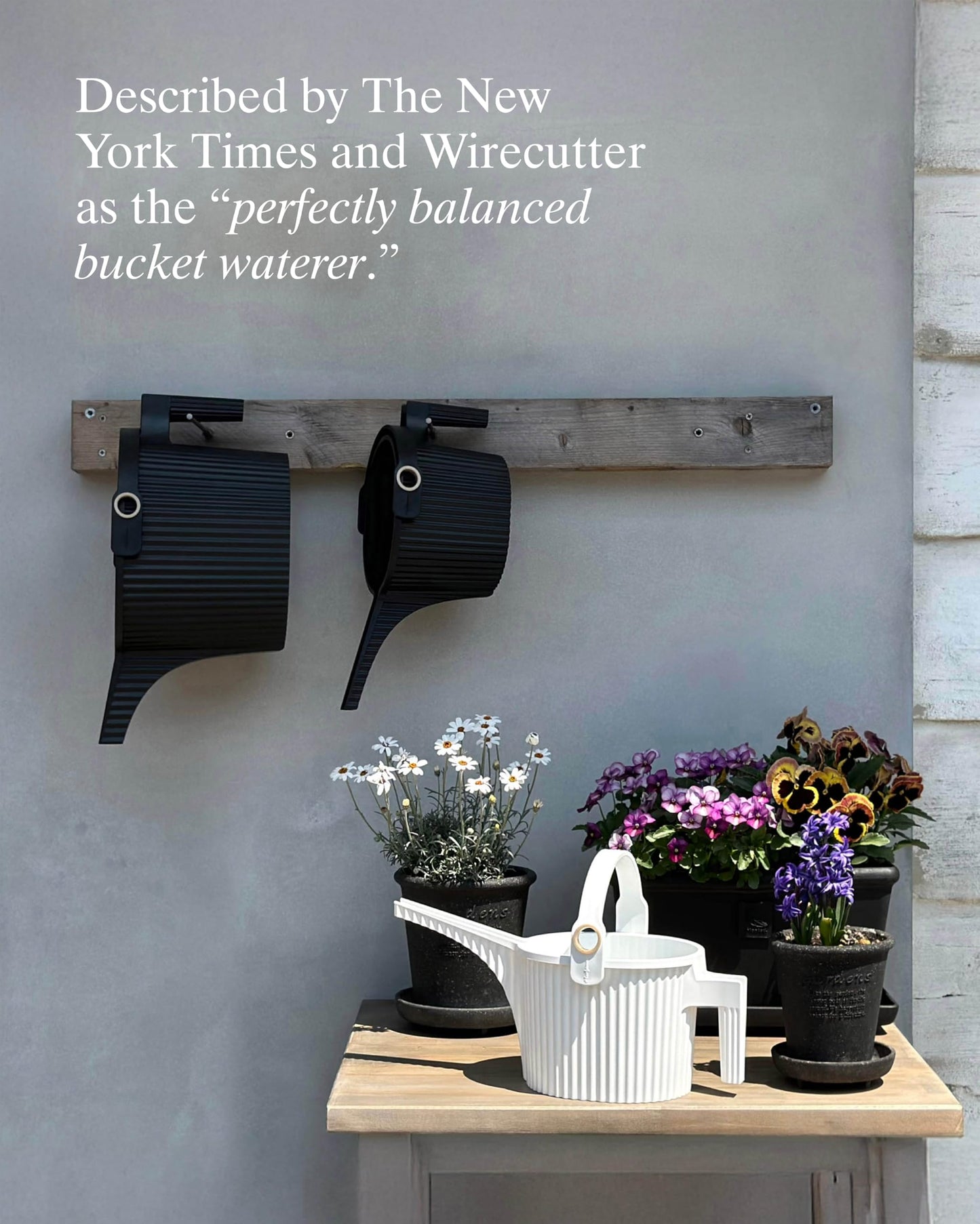 Hachiman Small Watering Can - 1.5 L Plant Watering Can with Widened Spout for Indoor and Outdoor Plants - Hands-Free Filling - 13.3" × 5.3"- Garden Green