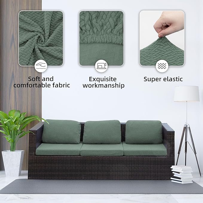 Outdoor Cushion Covers Set, Replacement