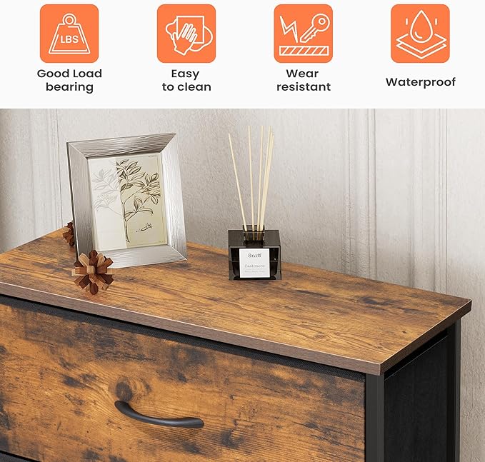 Crestlive Products Vertical Dresser Storage Tower