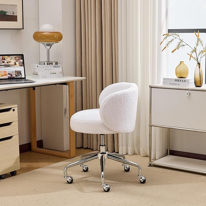 VINGLI Cute Small Swivel Desk Chair Comfy