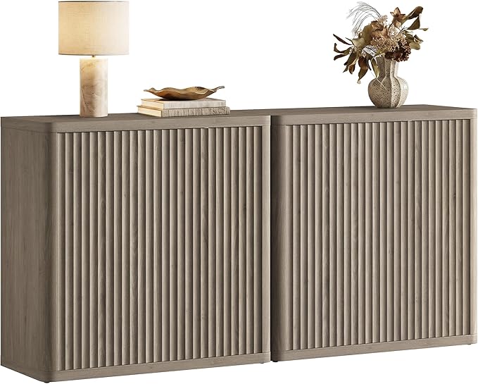 SICOTAS Buffet Cabinet with Storage 69.2" Sideboard Accent Modern Credenza with