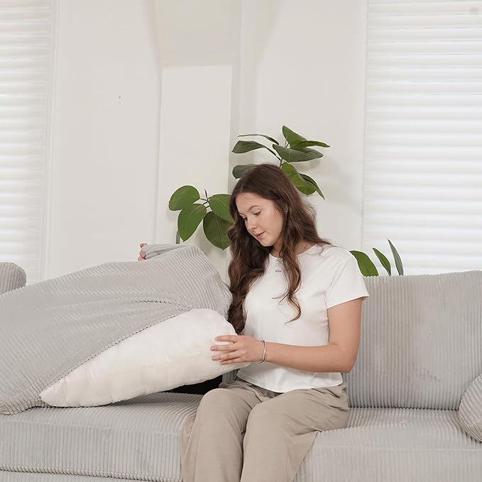 EASE MOOSE Oversized Sectional Modular Sofa, Large U Shape Sectional Couch Wide