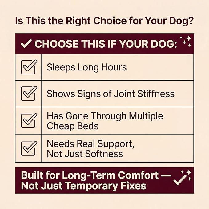 Cooling Orthopedic Dog Bed for Extra Large Dogs - Memory Foam for Joint Pain & Arthritis, XL Pet Bed w/Washable Removable Cover & Waterproof Liner, XXL Dog Sofa w/Raised Bolster & Non-Slip Base
