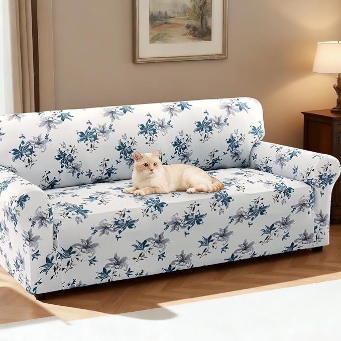 H.VERSAILTEX Floral Pattern Couch Covers