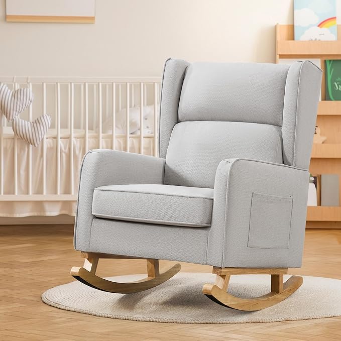 HCHAIRH Nursery Rocking Chairs, Rocking Chair Nursery