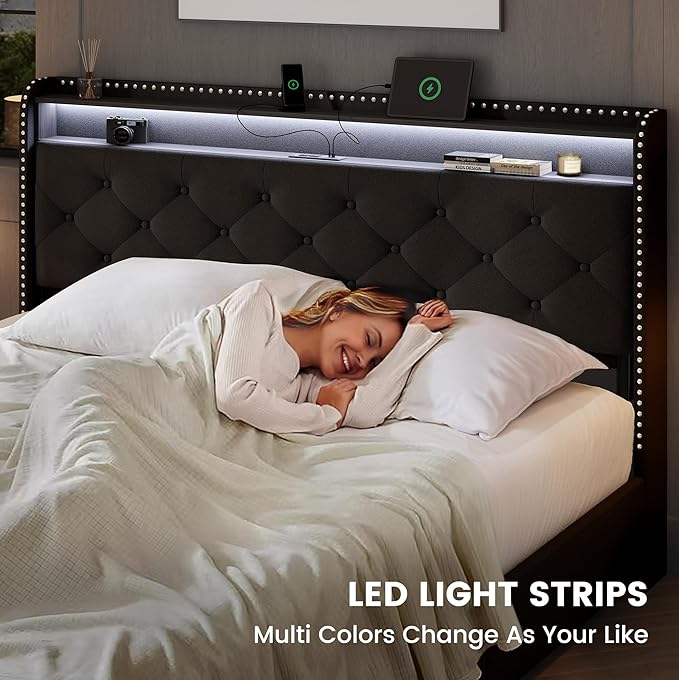 LARMACE King Size Bed Frame