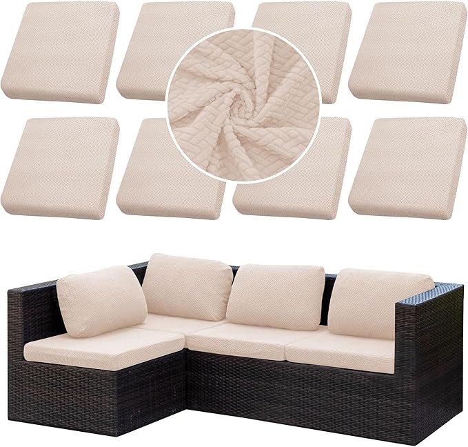 Outdoor Cushion Covers Set, Replacement