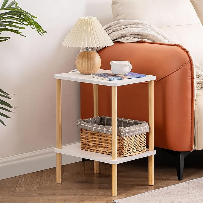 Apicizon 2 Tier End Table, Small Side Table