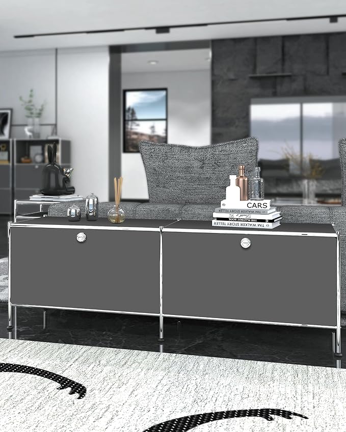 Metal Low Board Storage Cabinet