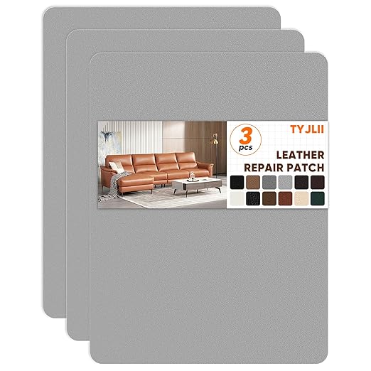 Leather Repair Patch Self Adhesive, 8.3″ x 11″ Vinyl Patch Kit, Leather Repair