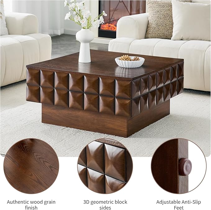 31.89" Square Coffee Table