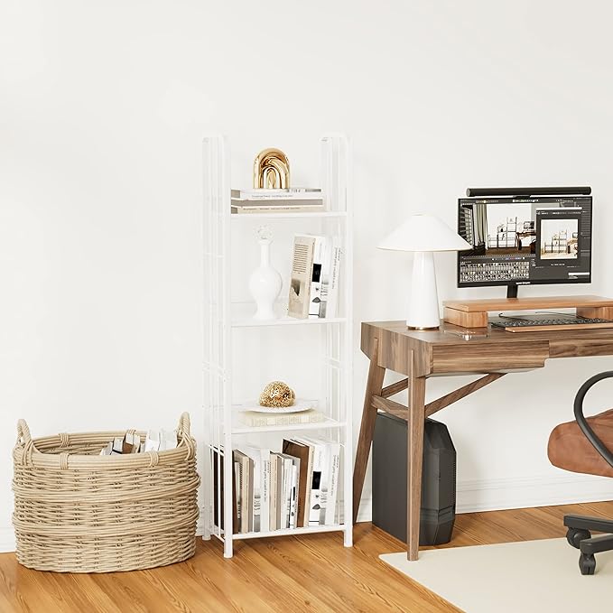 Bookshelf Storage Shelf Small Bookcase Freestanding Storage Stand