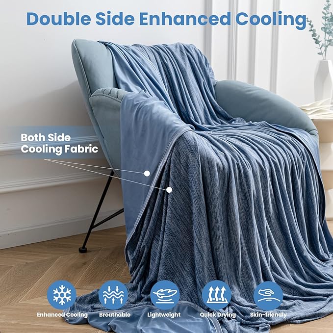 OIGAE Cooling Blanket for Hot Sleepers