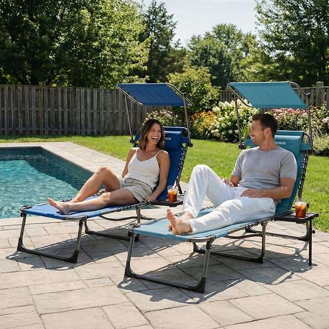 FUNDANGO Heavy Duty Tanning Chair