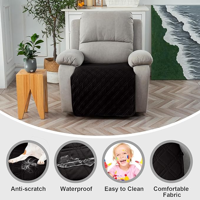 Genina Waterproof Recliner Chair Covers, Recliner Cover