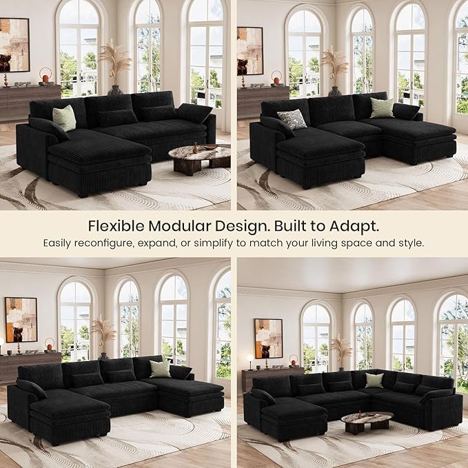 Belffin Large Modular Sectional Sofa