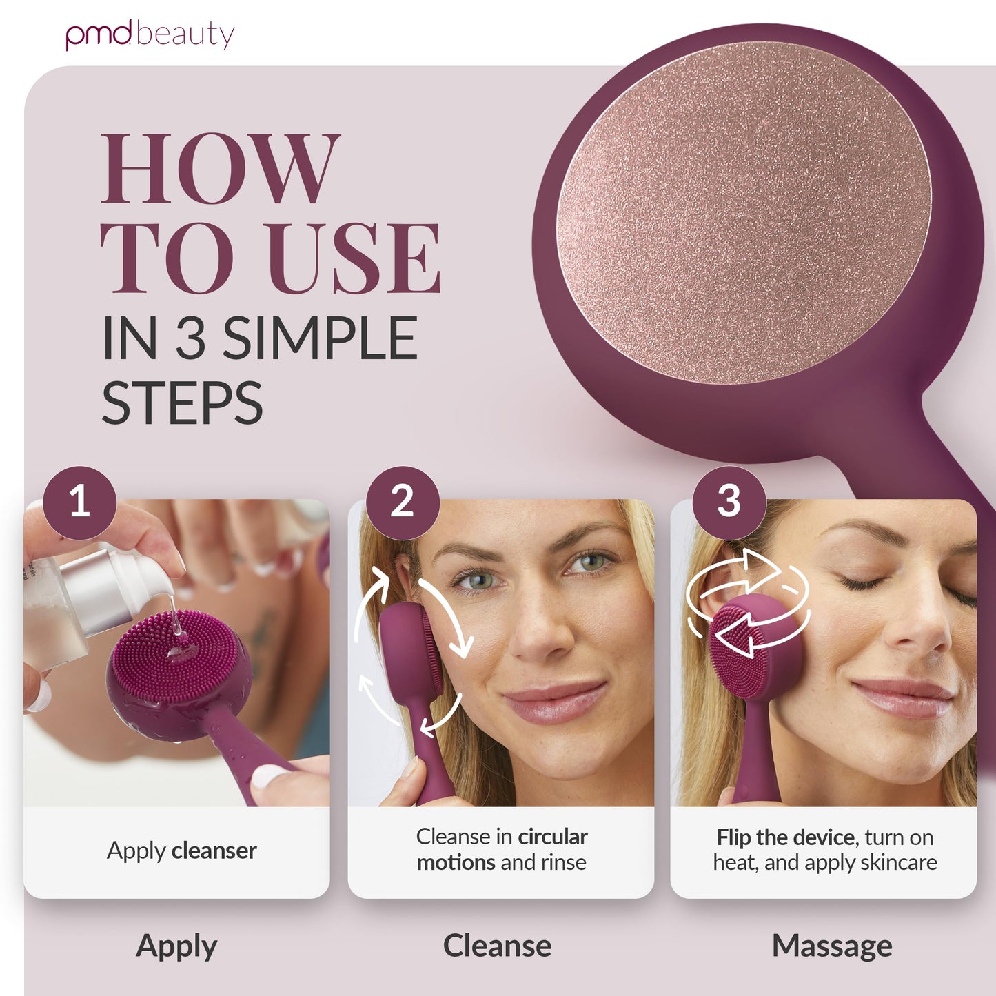 PMD Beauty Clean Pro OB - Smart Facial Cleansing Device