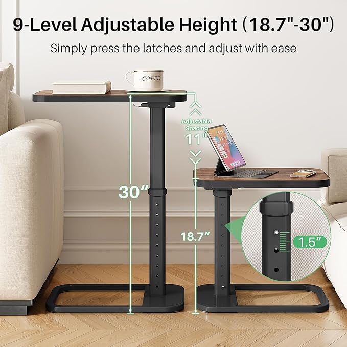 Kitstorack Upgraded TV Tray Table