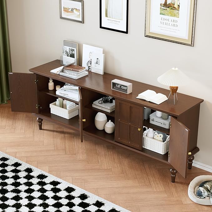 3More 67" Mid Century Modern TV Stand
