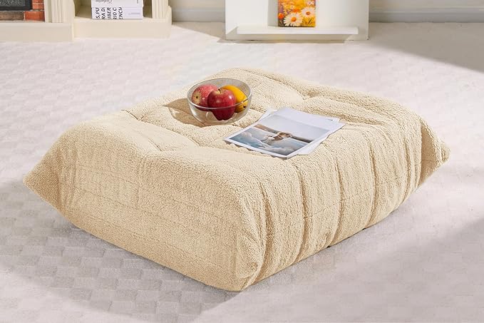 Bean Bag Pouf Ottoman, Foot Stool, Foot Rest