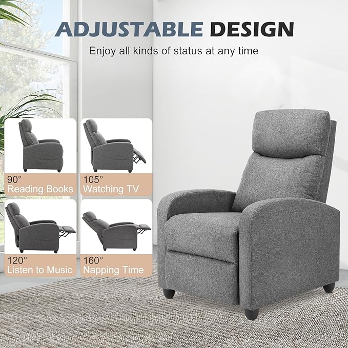 Sweetcrispy Massage Recliner Chair