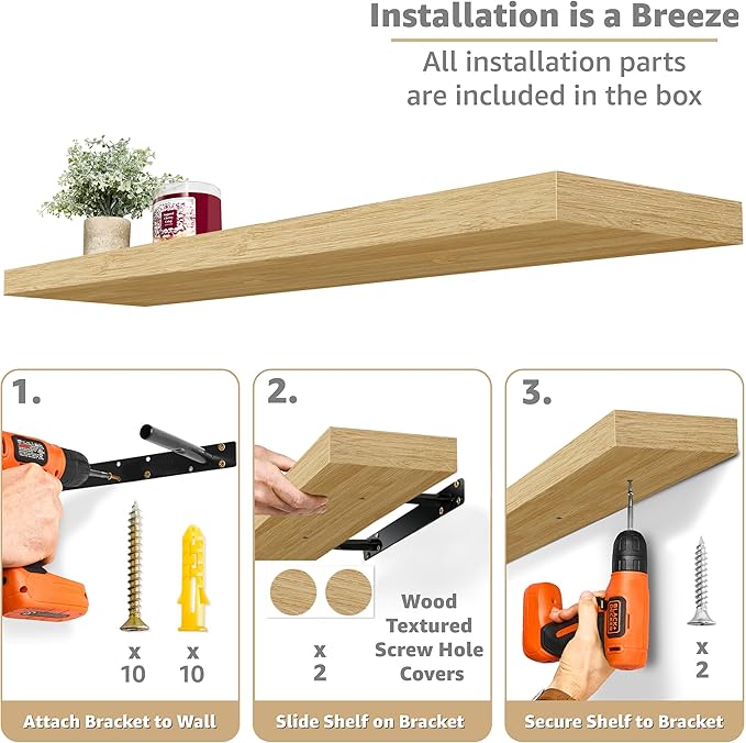 Sorbus Floating Shelves for Wall