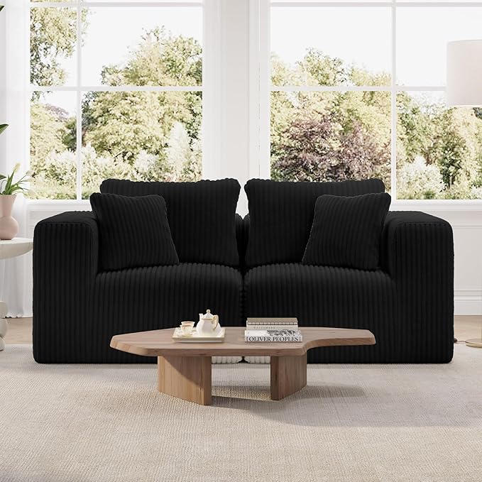 Novilla 70.8" Modular Sectional Sofa, Modern Cloud Sectional Couch