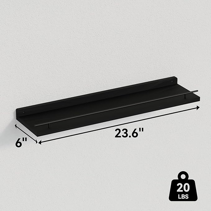WOPITUES Floating Shelves 24 inch