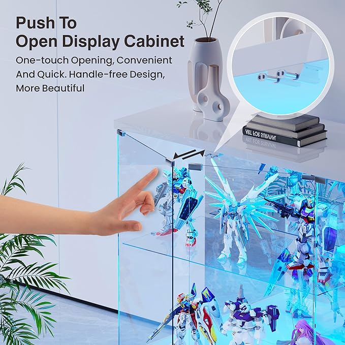 Lvifur RGB Glass Display Cabinet -