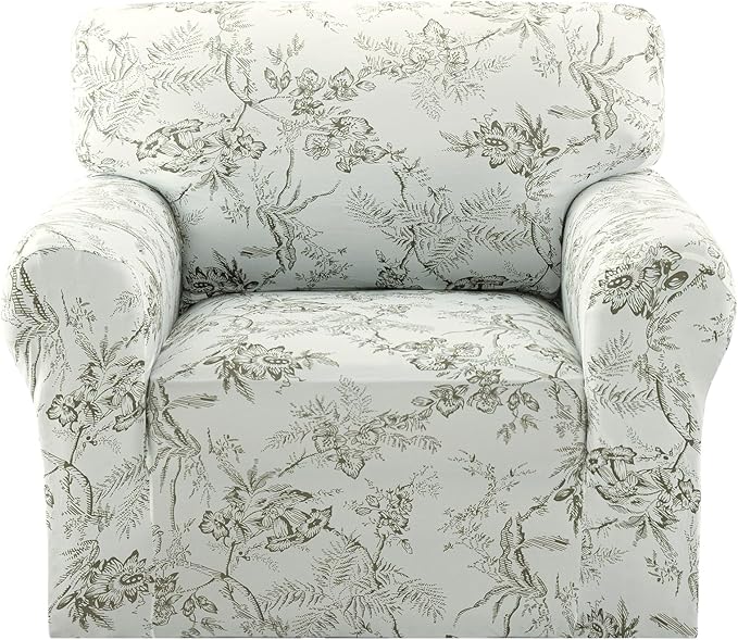 H.VERSAILTEX Printed Chair Slip Cover Floral Pattern Sofa Cover Soft