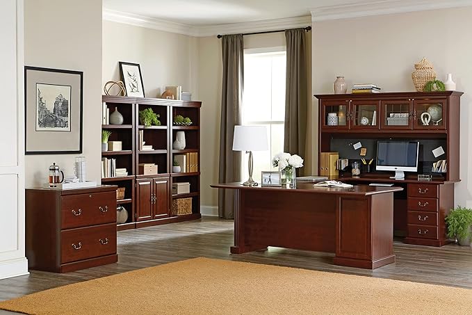 Sauder Heritage Hill Library/ Book shelf, Classic Cherry finish