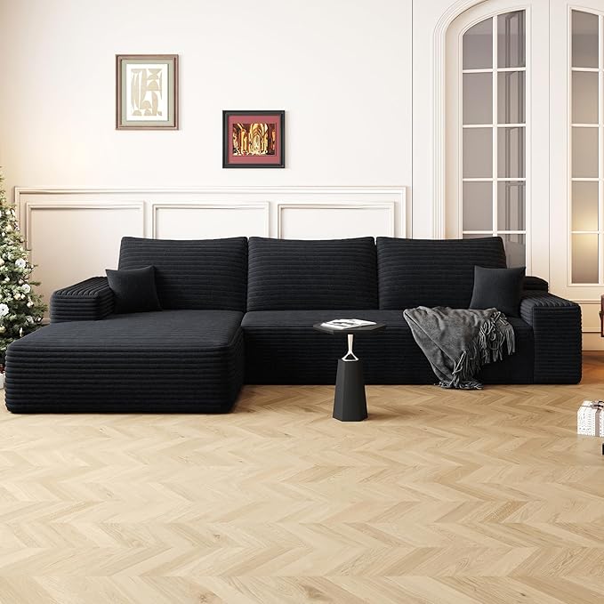 108" Sectional Couches for Living Room Cloud Couch Sofa