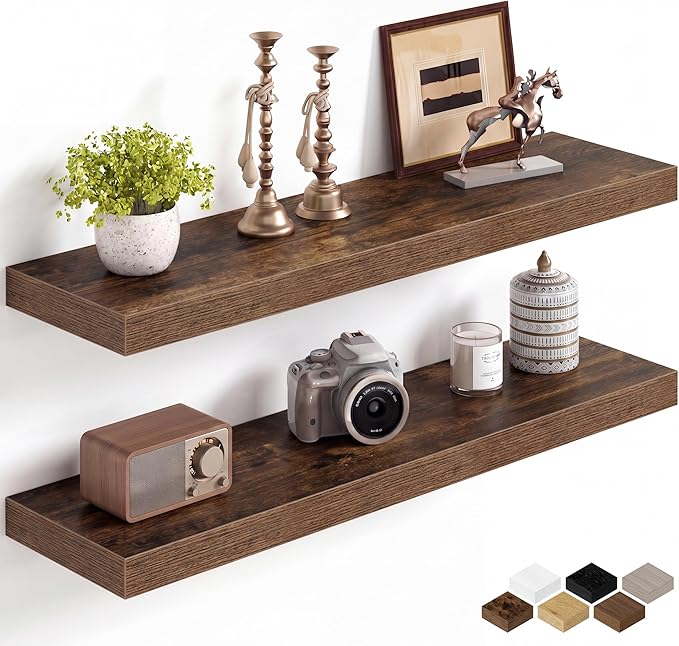 Fun Memories 32Inch Floating Shelves