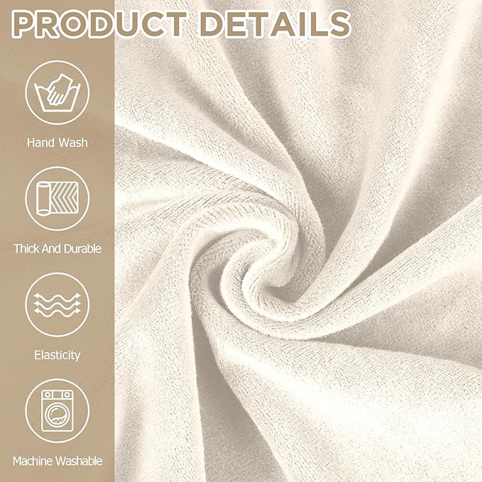 Peryiter 2 Pcs Sofa Covers Couch and Loveseat Covers Set Stretch Sofa Slipcover