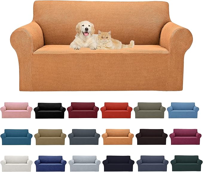 Cupuamon 2026 New Stretch Loveseat Sofa Slipcovers Couch Cover