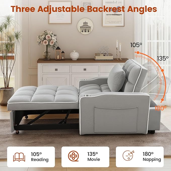 Sleeper Chair, Pull Out Chair Sleeper