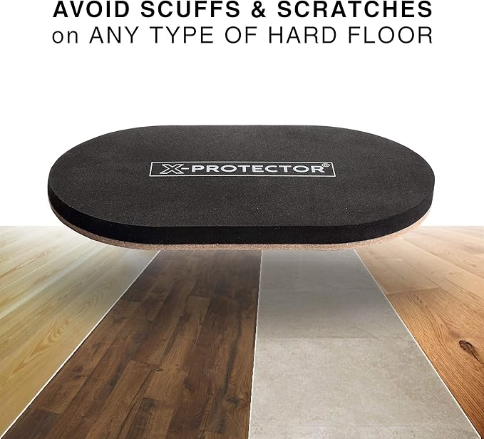 X-Protector Felt Furniture Sliders Hardwood Floors