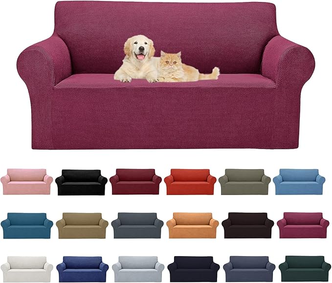 Cupuamon 2026 New Stretch Loveseat Sofa Slipcovers Couch Cover